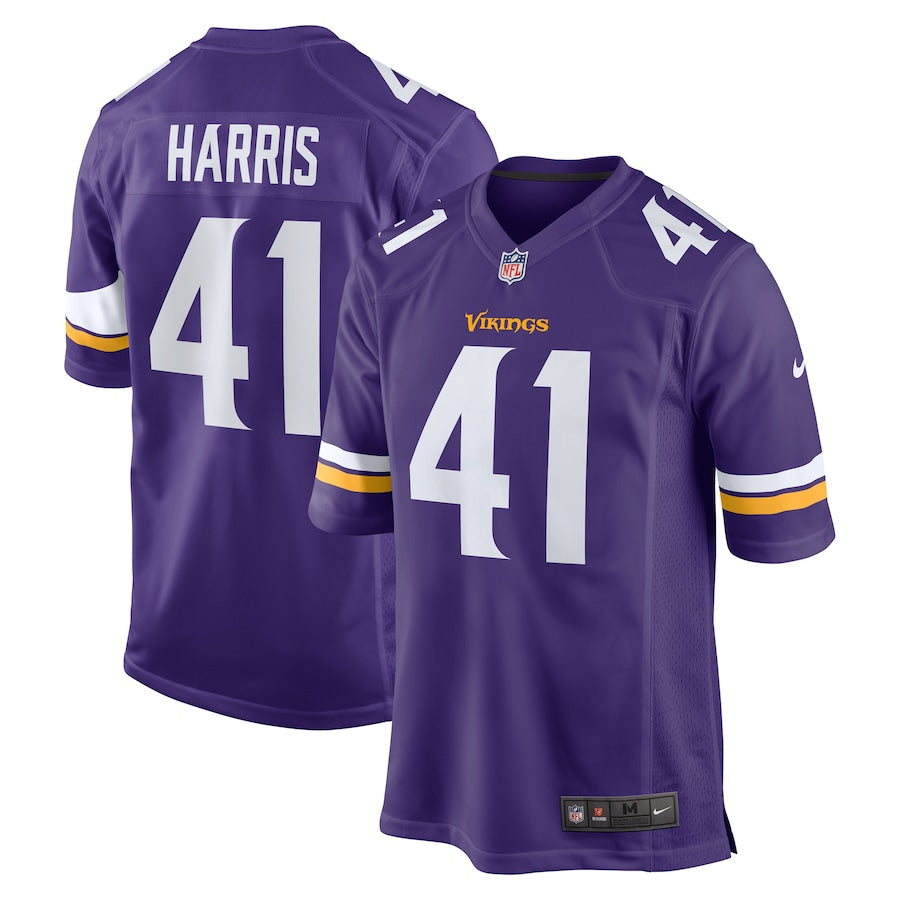 Minnesota Vikings Anthony Harris 585 NFL jersey front view
