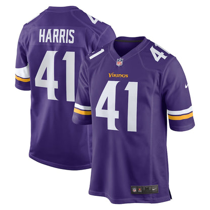 Minnesota Vikings Anthony Harris 585 NFL jersey front view