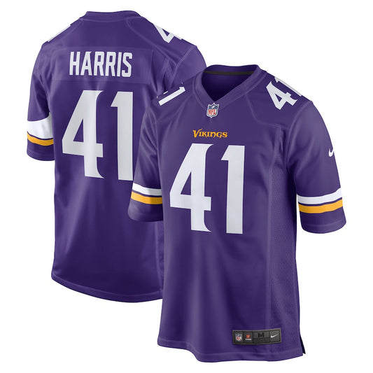 Minnesota Vikings Anthony Harris 585 NFL jersey front view