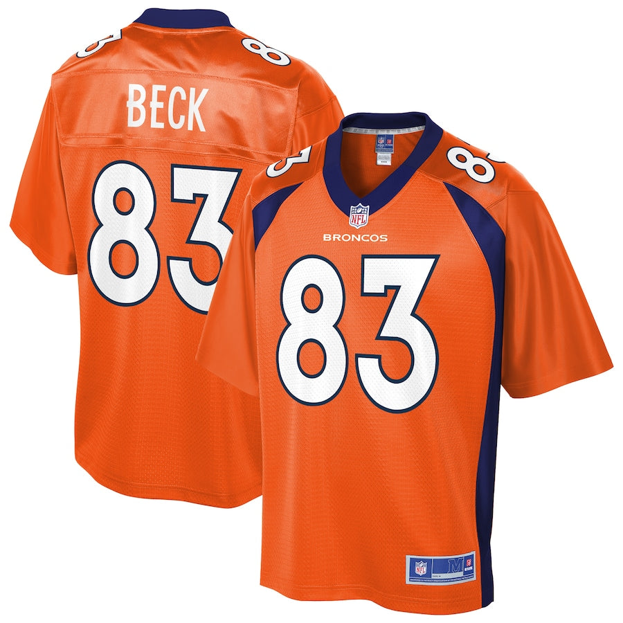 Denver Broncos Andrew Beck 361 NFL jersey front view