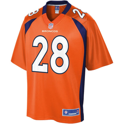 Denver Broncos Royce Freeman 495 NFL jersey front view
