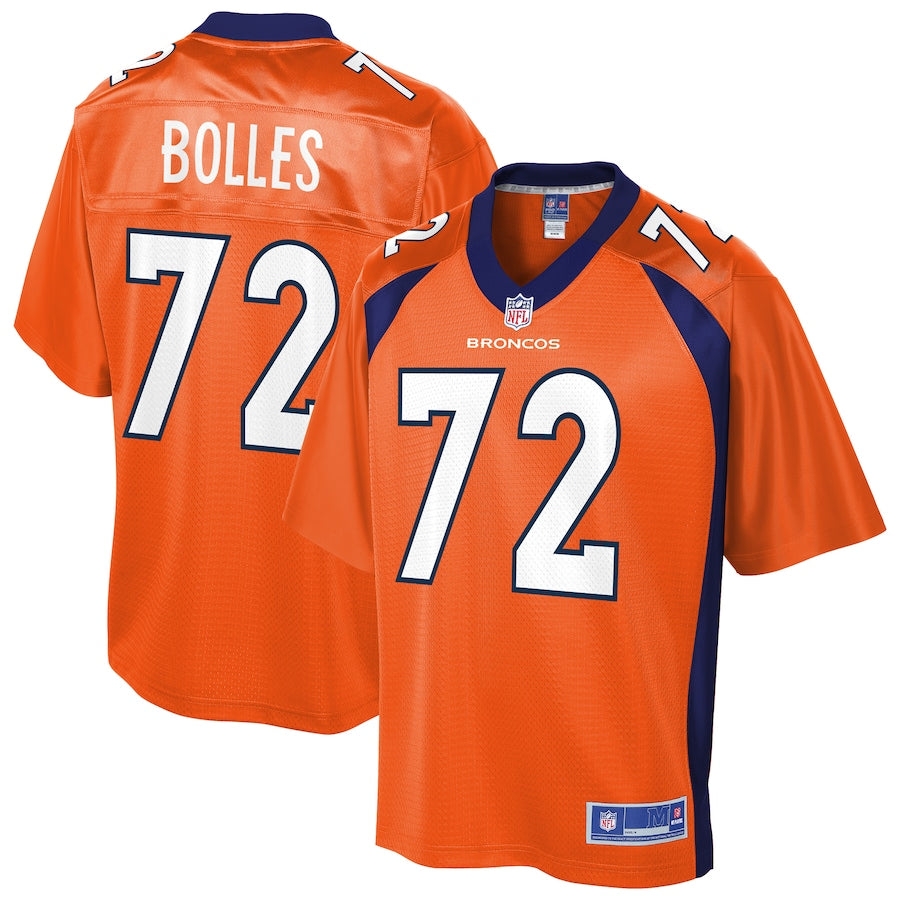 Denver Broncos Garett Bolles 478 NFL jersey front view