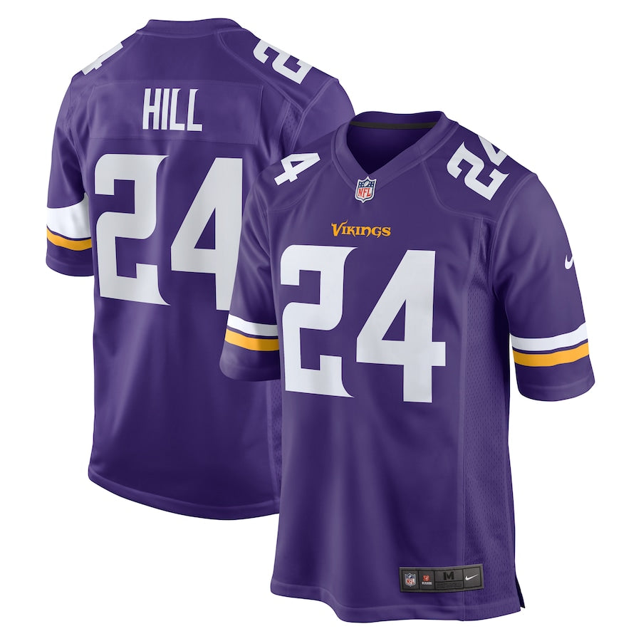 Minnesota Vikings Holton Hill 600 NFL jersey front view