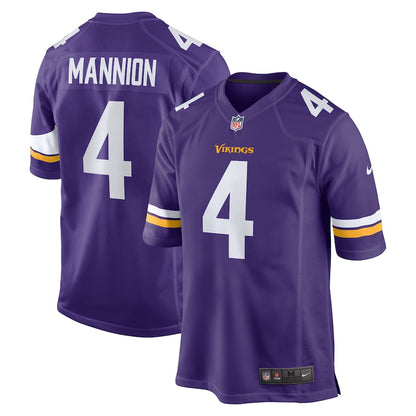 Minnesota Vikings Sean Mannion 596 NFL jersey front view