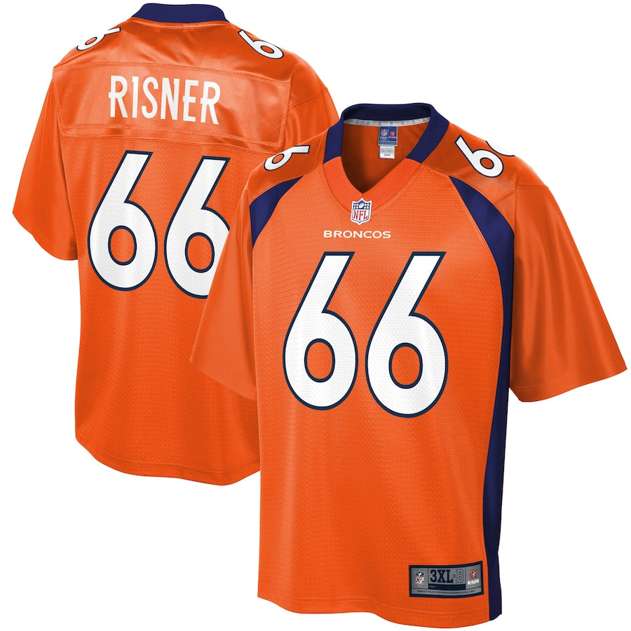 Denver Broncos Dalton Risner Big Tall 367 NFL jersey front view