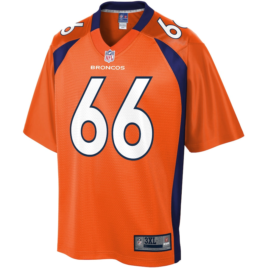 Denver Broncos Dalton Risner Big Tall 367 NFL jersey front view