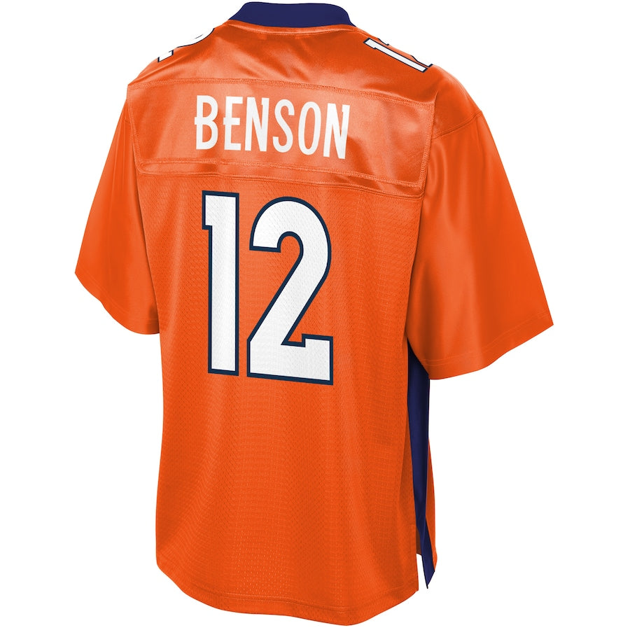 Denver Broncos Trinity Benson 489 NFL jersey front view