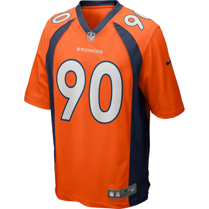 Denver Broncos Kyle Peko 456 NFL jersey front view