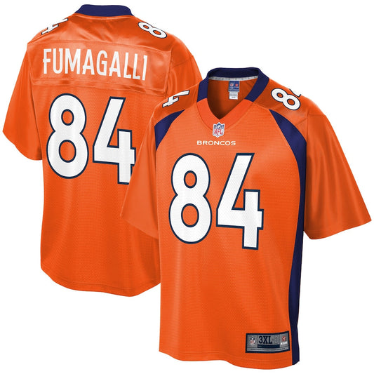 Denver Broncos Troy Fumagalli Big Tall 397 NFL jersey front view