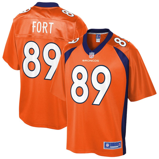 Denver Broncos Austin Fort 464 NFL jersey front view