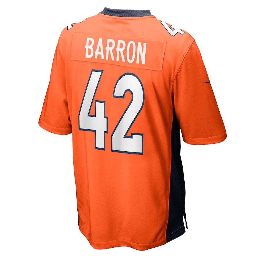 Denver Broncos Mark Barron 341 NFL jersey front view