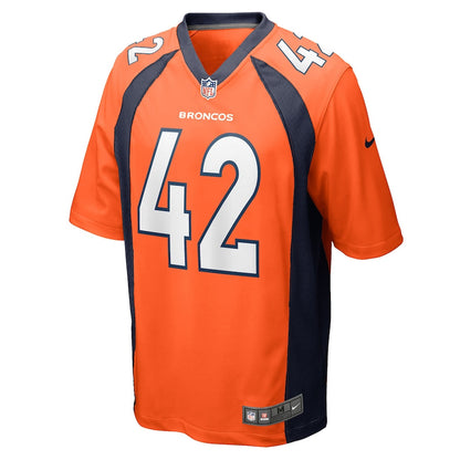 Denver Broncos Mark Barron 341 NFL jersey front view