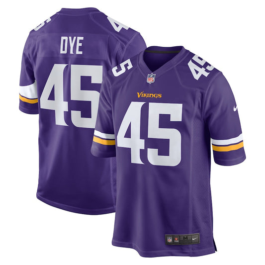 Minnesota Vikings Troy Dye 587 NFL jersey front view