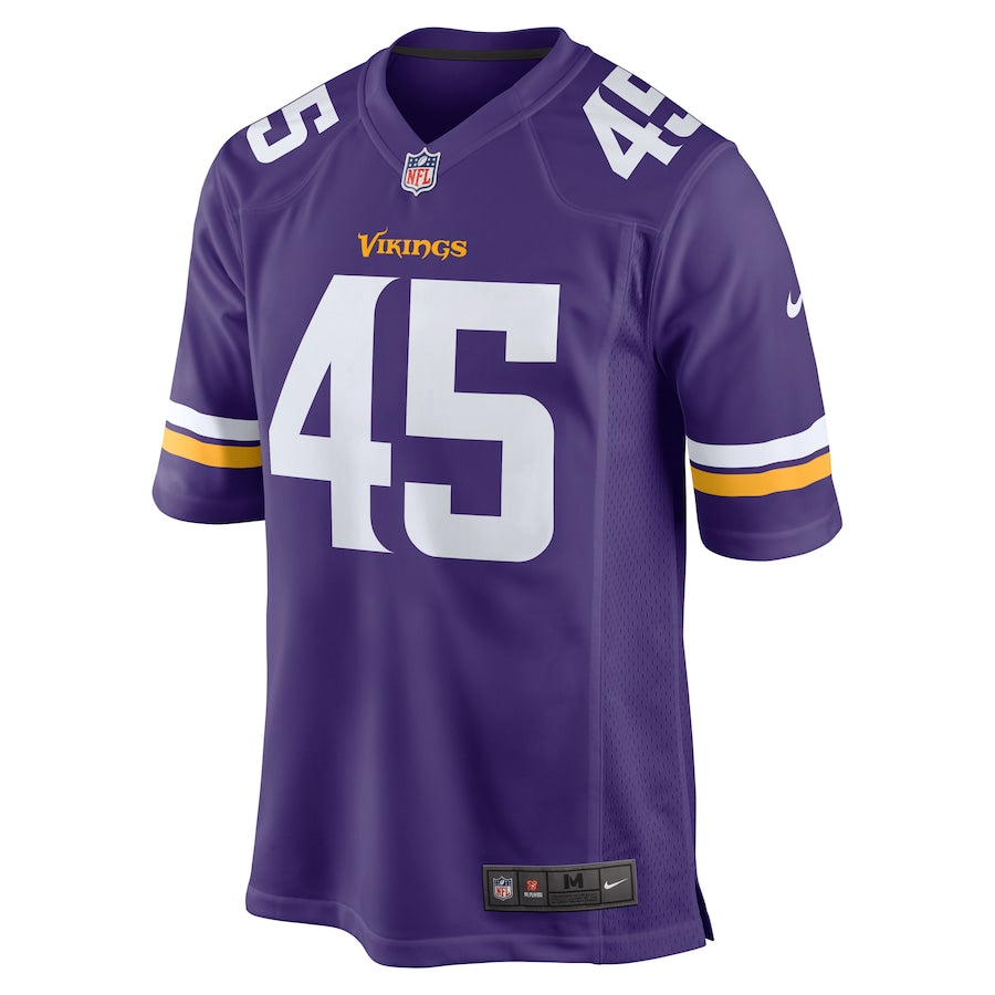 Minnesota Vikings Troy Dye 587 NFL jersey front view