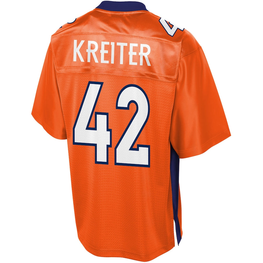 Denver Broncos Casey Kreiter 496 NFL jersey front view