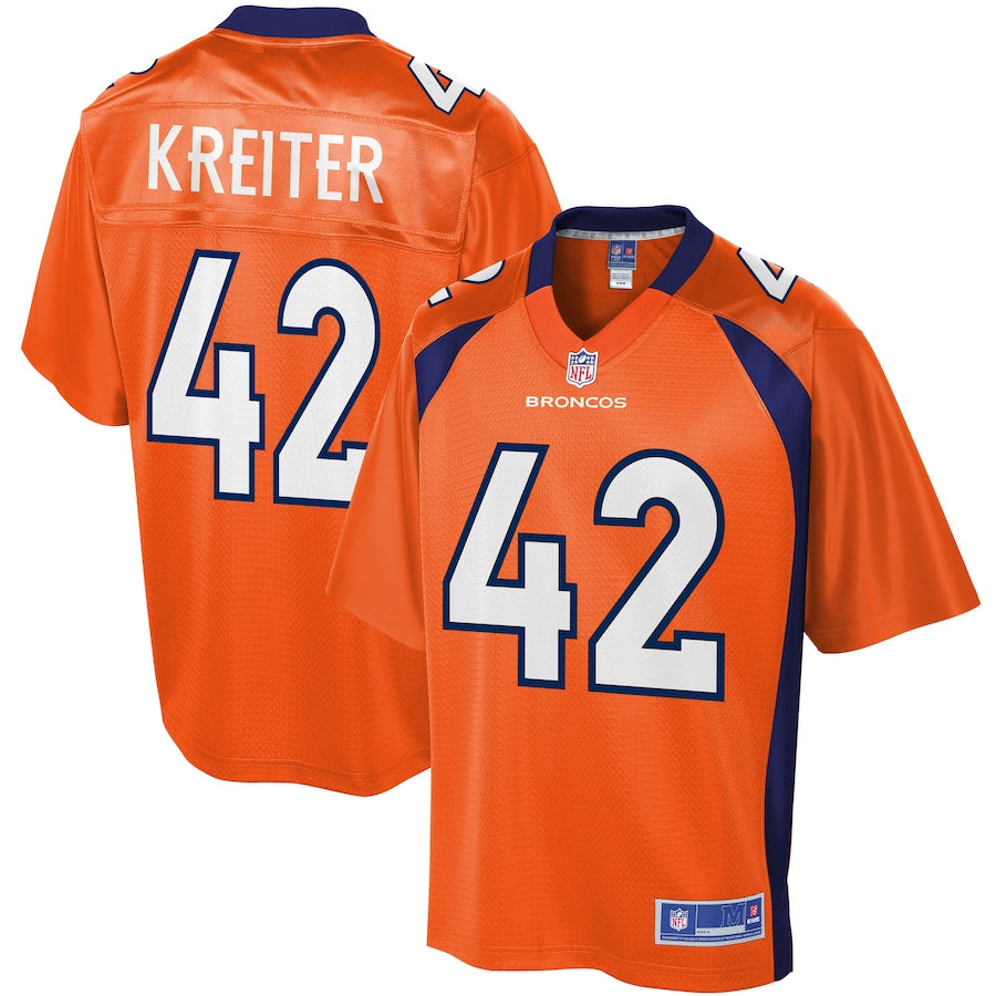 Denver Broncos Casey Kreiter 496 NFL jersey front view