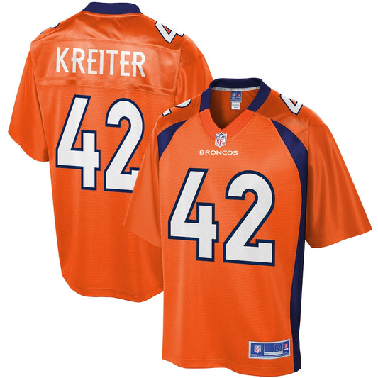 Denver Broncos Casey Kreiter 496 NFL jersey front view