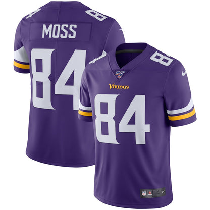 Minnesota Vikings Randy Moss 100 565 NFL jersey front view