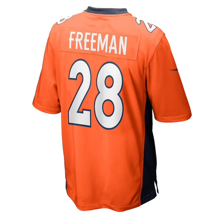 Denver Broncos Royce Freeman 313 NFL jersey front view