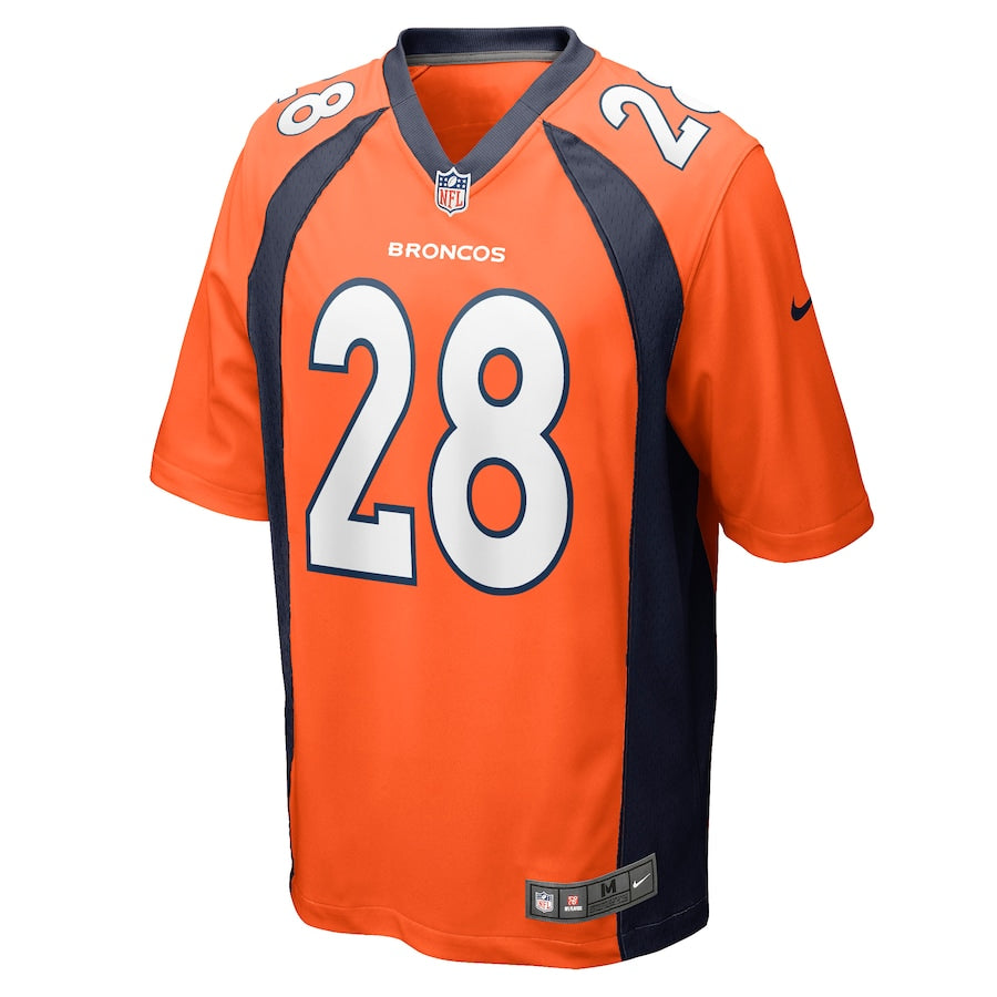 Denver Broncos Royce Freeman 313 NFL jersey front view