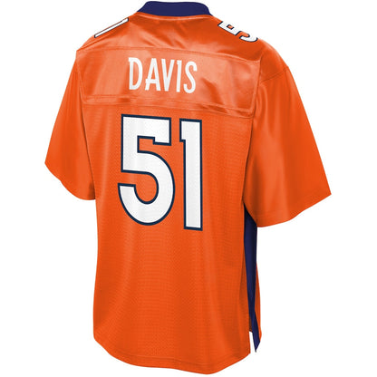 Denver Broncos Todd Davis 463 NFL jersey front view