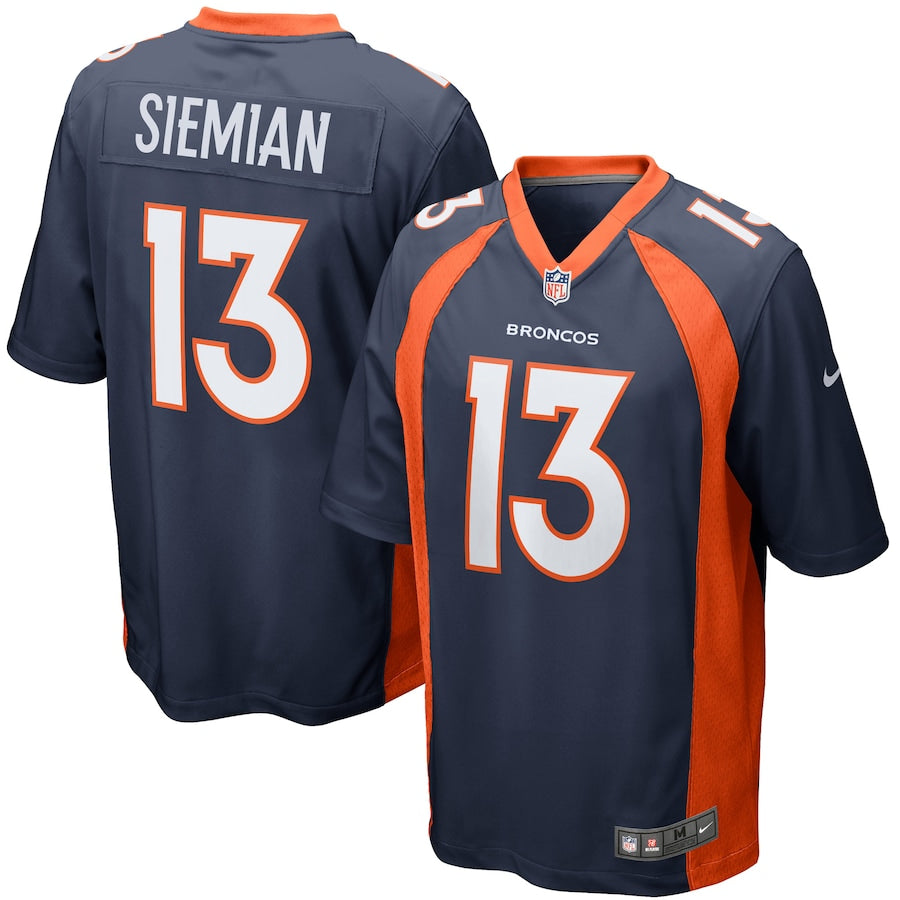 Denver Broncos Trevor Siemian 447 NFL jersey front view