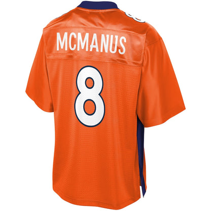 Denver Broncos Brandon Mcmanus Big Tall 393 NFL jersey front view