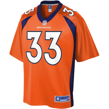 Denver Broncos Khalfani Muhammad 484 NFL jersey front view