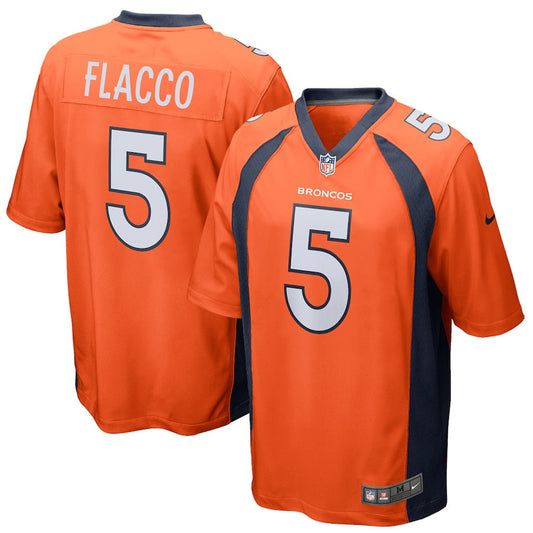 Denver Broncos Joe Flacco 499 NFL jersey front view