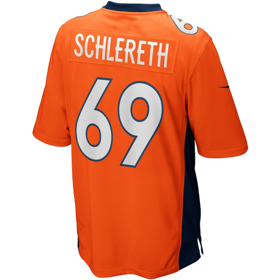 Denver Broncos Mark Schlereth 455 NFL jersey front view