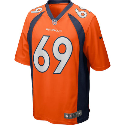 Denver Broncos Mark Schlereth 455 NFL jersey front view