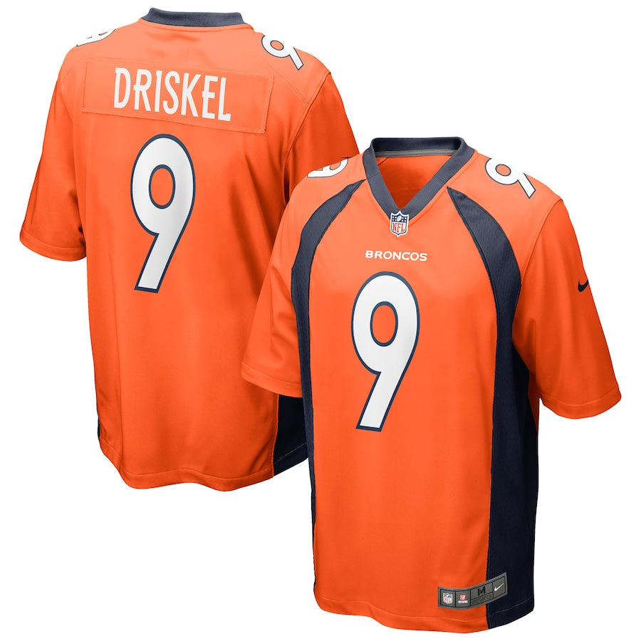 Denver Broncos Jeff Driskel 307 NFL jersey front view