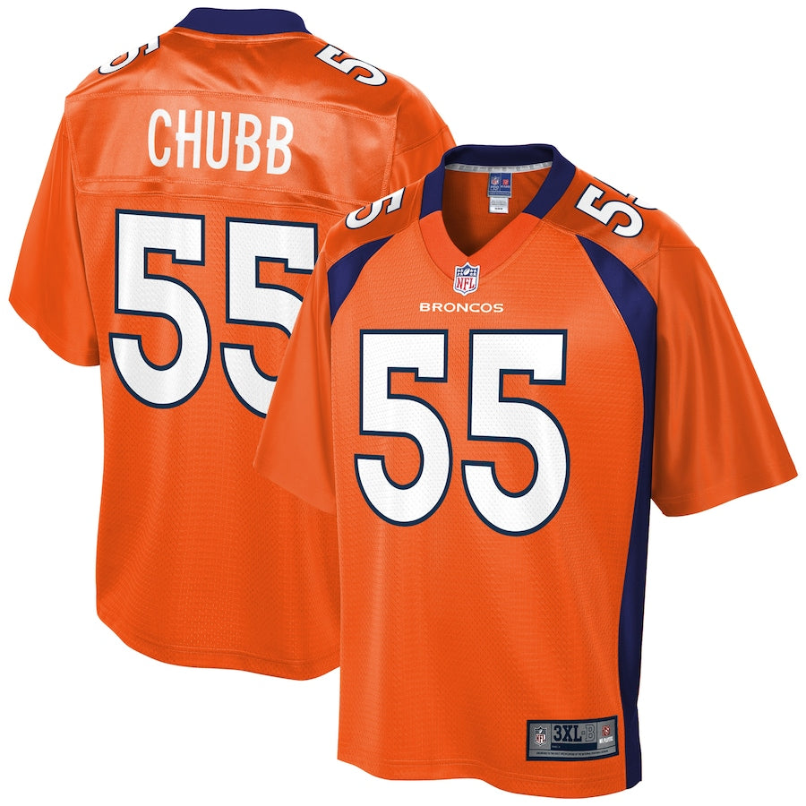Denver Broncos Bradley Chubb Big Tall 376 NFL jersey front view