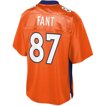 Denver Broncos Noah Fant 355 NFL jersey front view