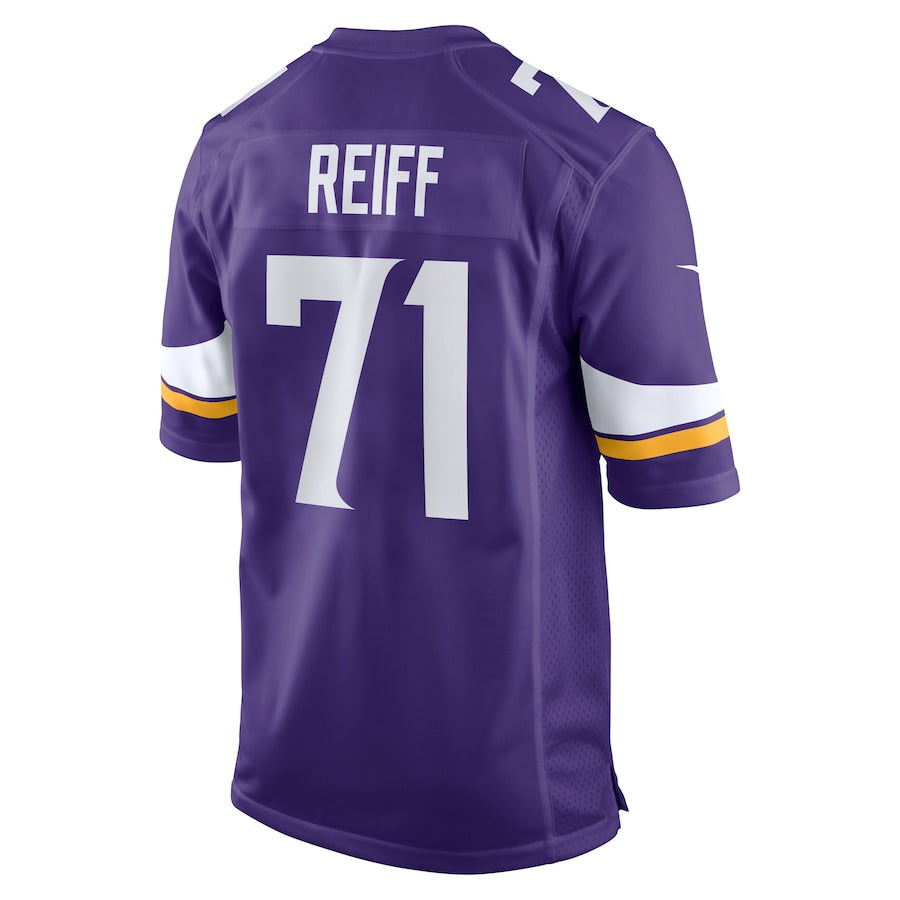 Minnesota Vikings Riley Reiff 551 NFL jersey front view