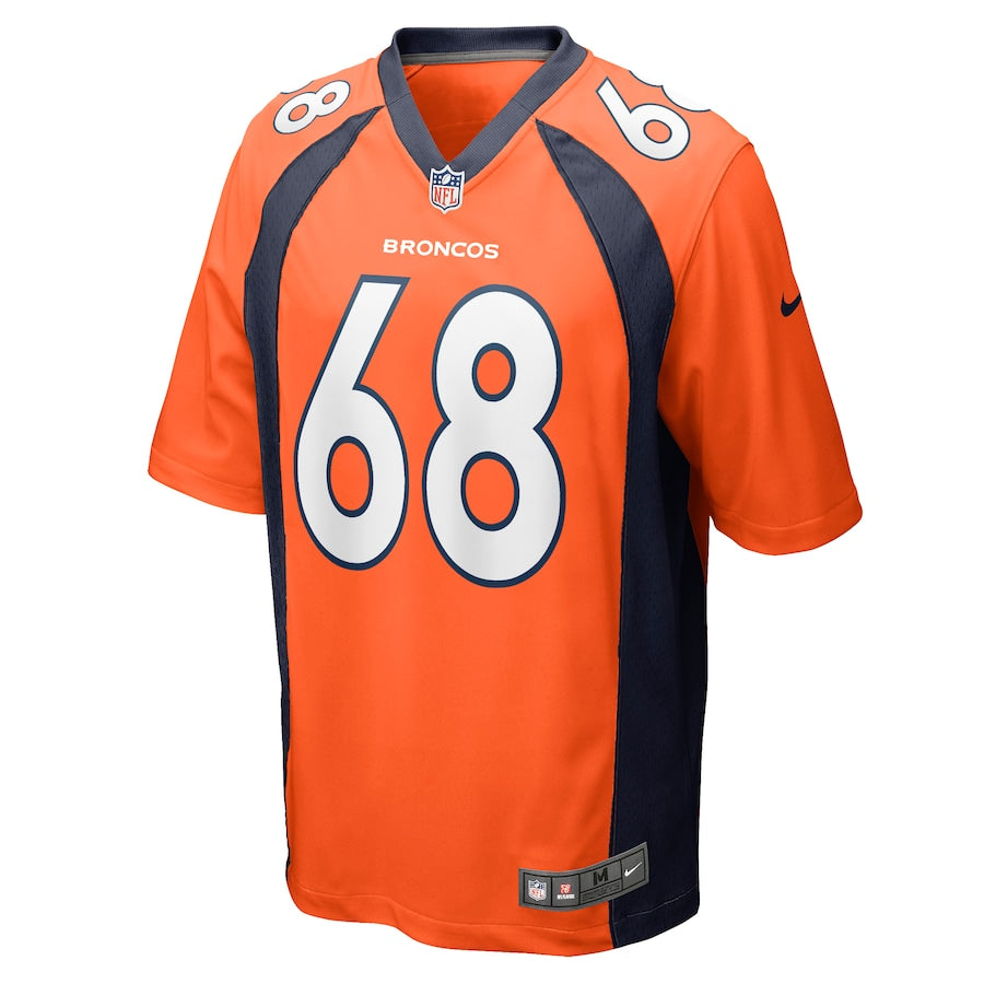 Denver Broncos Elijah Wilkinson 321 NFL jersey front view