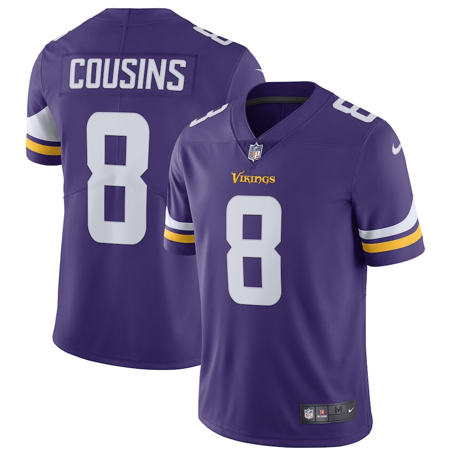Minnesota Vikings Kirk Cousins 557 NFL jersey front view
