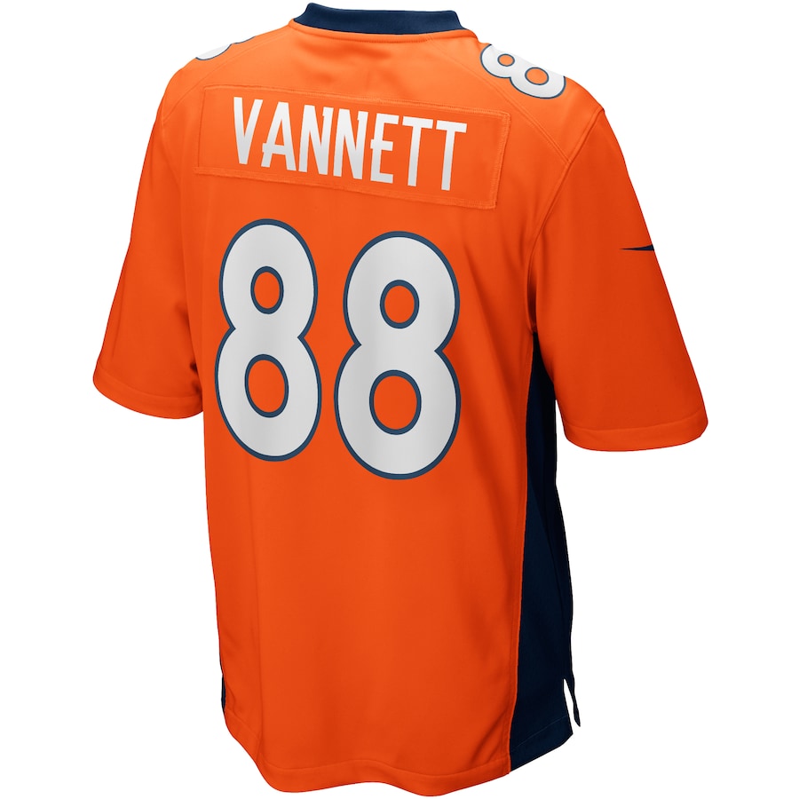 Denver Broncos Nick Vannett 458 NFL jersey front view