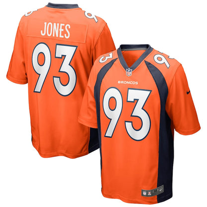 Denver Broncos Dremont Jones 330 NFL jersey front view