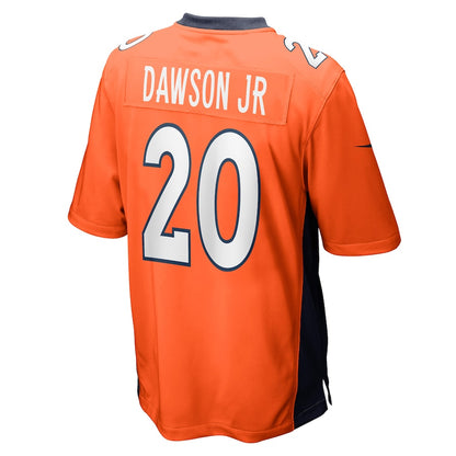 Denver Broncos Duke Dawson Jr 310 NFL jersey front view