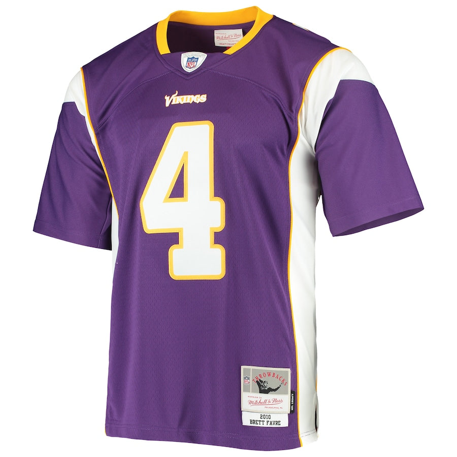 Minnesota Vikings Brett Favre Legacy 543 NFL jersey front view