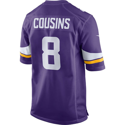 Minnesota Vikings Kirk Cousins 542 NFL jersey front view