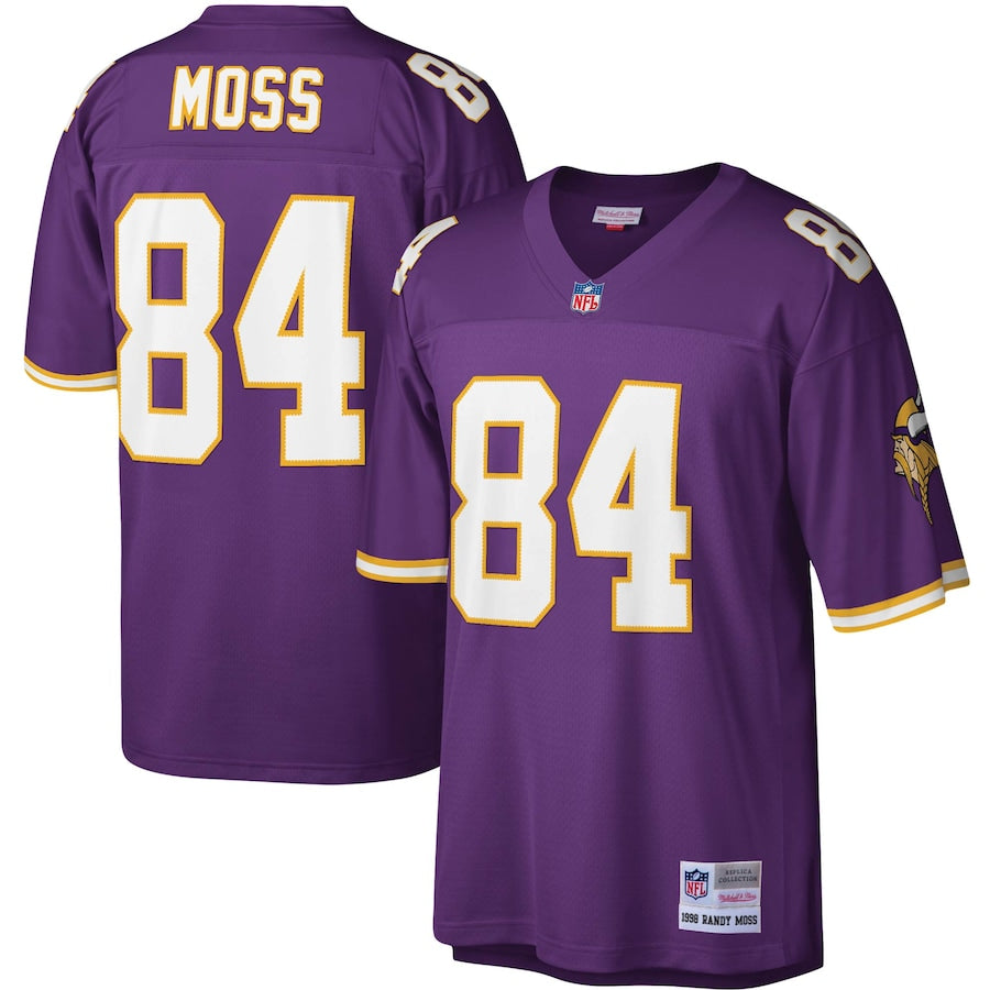Minnesota Vikings Randy Moss Legacy 528 NFL jersey front view