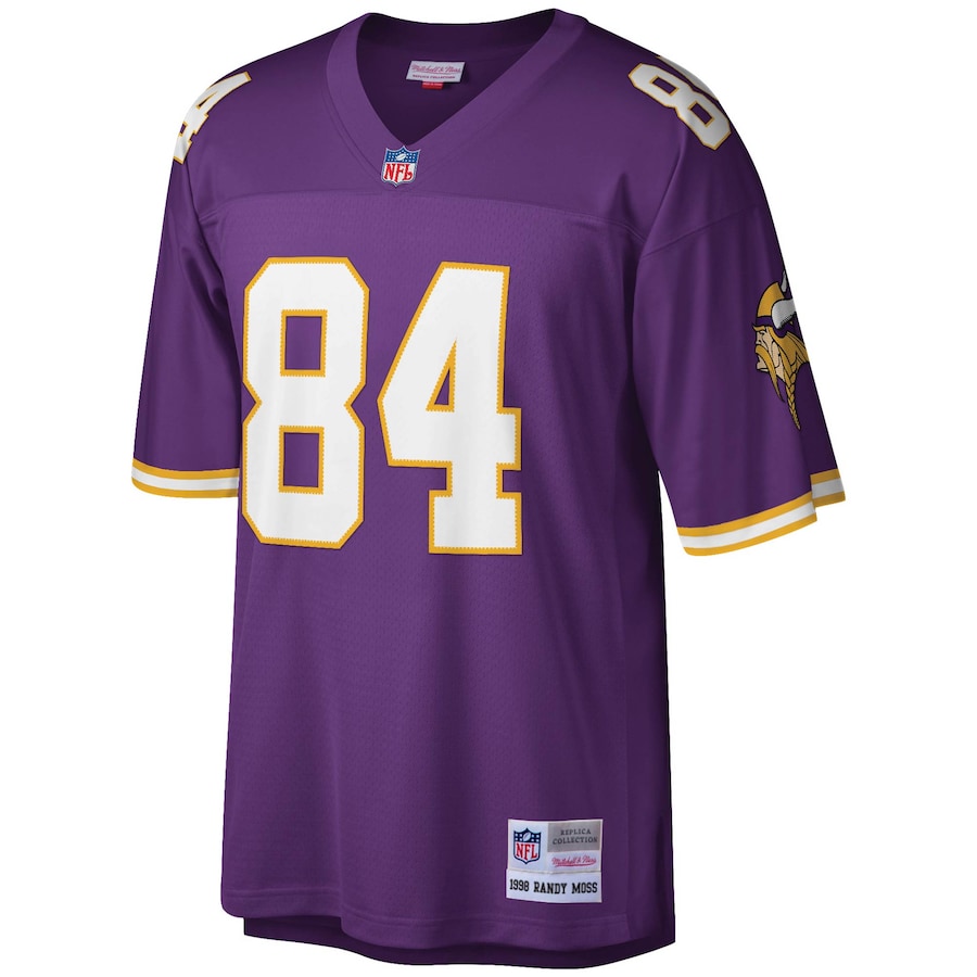 Minnesota Vikings Randy Moss Legacy 528 NFL jersey front view