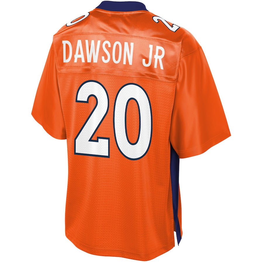 Denver Broncos Duke Dawson 479 NFL jersey front view