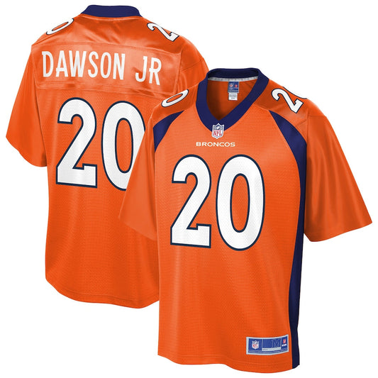 Denver Broncos Duke Dawson 479 NFL jersey front view