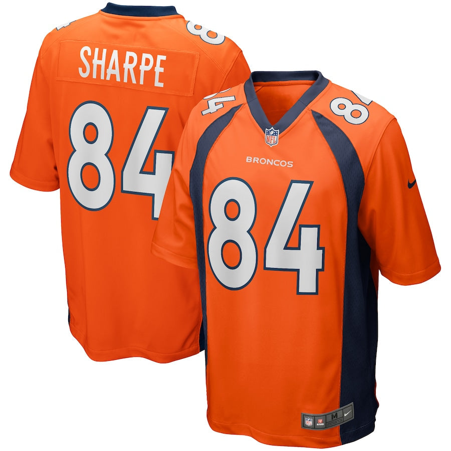 Denver Broncos Shannon Sharpe 345 NFL jersey front view