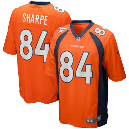 Denver Broncos Shannon Sharpe 345 NFL jersey front view