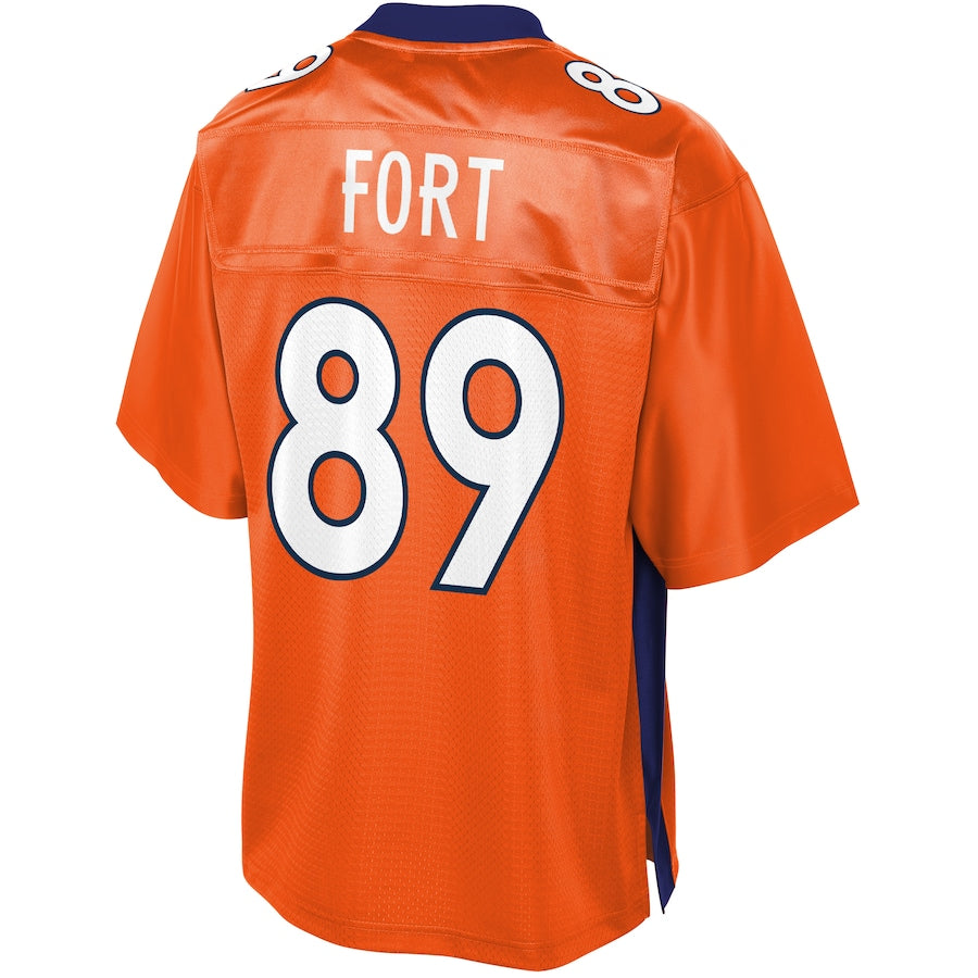 Denver Broncos Austin Fort Big Tall 348 NFL jersey front view