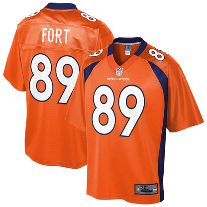 Denver Broncos Austin Fort Big Tall 348 NFL jersey front view
